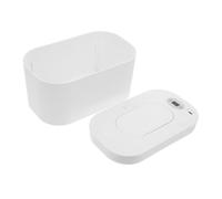 MUCKLILY Portable USB Wet Wipe Warmer Dispenser with Temperature Control and LED Display, Pp Material Baby Wipes Heater for Outdoor and Home Use, Includes USB Data Cable