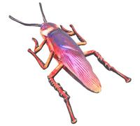 MUCKLILY Realistic Cockroach Plush Pillow Creepy for Pranks Halloween Party Decor Educational Gift Soft Stuffed Bug Model for Home Office Desk