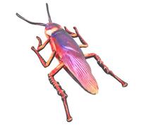 MUCKLILY Realistic Cockroach Plush Simulation Prank Prop for Halloween Party Decoration Soft Stuffed Creepy for Home Office Desk