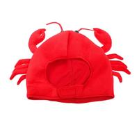 MUCKLILY Realistic Red Lobster Headband for Adults, Soft Plush Material with Pp Cotton Filling, Easy Maintenance Fun Accessory for Ocean Themed Events and Birthday Parties