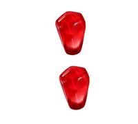 MUCKLILY Red Earrings for Women Pomegranate Seed Studs Silver Earring Stylish Lady's Ear Jewelry for Parties