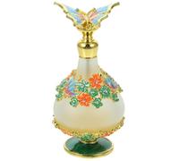 MUCKLILY Refillable Perfume Bottle with Frosted Glass Elegant Travel Dispenser for Essential Oils and Potions Compact Lightweight Design for Giving and Daily Use