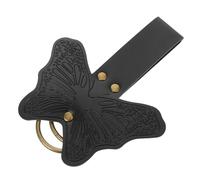 MUCKLILY Renaissance Skirt Belt Charm Faux Leather Waistband Accessory for Women Ergonomic PU Material Medieval Cosplay Party Costume Halloween Viking Casual Belt Clip