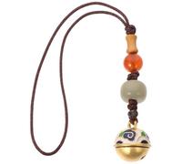MUCKLILY Retro Phone Hanging Pendant Keychain Accessory Practical and Delicate Design for Mobile Phone and Car Key for DIY Making and Other Decors Random Random Color