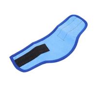 MUCKLILY Reusable Blue Cooling Dog Bandana with Breathable Pva Material for Pets, for Walking and Hot Days, Adjustable Neck Circumference 19-57cm