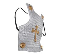 MUCKLILY Roman Knight Armour Cosplay Accessory Chest Plate for Dress Up and Role Play Smooth Rounded Edges Safe Pretend for Boys