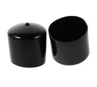 MUCKLILY Rubber Wheel Hub Dust Caps for 8pcs 50mm Inner Diameter Replacement Trailer Wheel Bearing Protector Covers Outdoor Trailer Applications