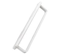 MUCKLILY Self-adhesive Bathroom Towel Rack Wall Mount Shelf Scratch-resistant Storage Organizer for Towels and Accessories for Kitchen Balcony Guest White