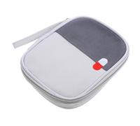 MUCKLILY Small Medical Bag Empty Medication Bag Hiking Medicine Pouch Zipper Organizer