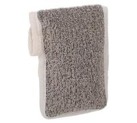 MUCKLILY Soap Bar Bag Black Linen Foaming Soap Sleeve Exfoliating Scrubber Pouch for Shower Body Scrubber Suitable for Men and Bath Cleaning