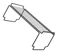 MUCKLILY Stackable Iron Kitchen Counter Shelf Organizer Large Black Spice Rack Cabinet Storage Holder for Countertop and Drawer Kitchen Organization