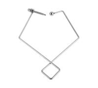 MUCKLILY Stainless Steel Acupressure Clip for Waist and Abdomen with Adjustable Pressure Point Massage Function, Sturdy Self-Massage Tool for Daily Use at Home to Tension