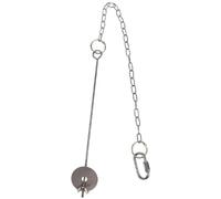 MUCKLILY Stainless Steel Fruit Fork Birdfeeder Meat Food Stick outside Feeder Silver Anti-rust Can Be Installed to A Bird Cage Suitable for Rabbit Parrot