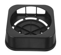 MUCKLILY TV-box Storage Holder Wall Mounted Bracket for Smart TV Stable Plastic Set-top Box Rack with Installation Space-saving Organizer for Home Entertainment