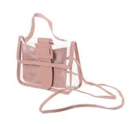 MUCKLILY Wallet Stadium Purse for Concerts Cross Body Bag Pink Crossbody Bag Concert
