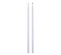 MUCKLILY Wooden 5a Drumsticks with Oval Wood Tip for Jazz and Electronic Drums, Professional and Beginner Drumsticks Featuring Thickened Tapered Design and Crackle Pattern for Studio
