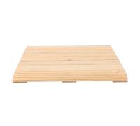 MUCKLILY Wooden Door Threshold Ramp 30.8x30x8cm Slope Pad for Motorcycles Scooters Wheelchairs Home Entry Step Ramp