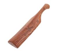MUCKLILY Wooden Laundry Hammer Paddle 40cm Manual Washer for Hand Washing Clothes Traditional Chinese Style Sturdy Hardwood Tool for Home Laundry