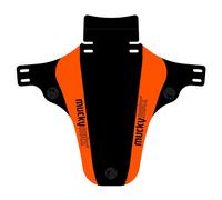 Mucky Nutz Face Fender MTB Clip-On Front Mudguard - Orange