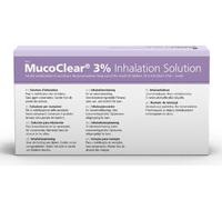 MucoClear 3% Hypertonic Saline Inhalation Solution - 20 x 4ml
