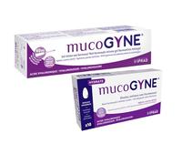 MUCOGYN | Mucogyne Tube 40ml + Mucogyne 10 Intimate ovules | Hydrates, Promotes Healing and lubricates | 2 x 40ml