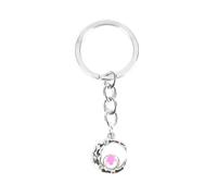 MUCOOS Arc Moon Keychain, Personalized Keychain, Keychain Accessories with Imitation Gemstones, Fashionable Design, Keychain for Women, Girlfriend Gift,Special Friend Gifts for Women