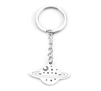 MUCOOS Cute Asteroid Keychain, Personalized Key Chain,Novelty Keyrings,New Beginnings Gift,Unique Gifts for Women,Gift Ideas for Women,Funny Birthday Gifts for Women,Positivity Gifts