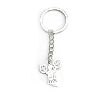 MUCOOS Cute Cheerleader Keychain, An Encouragement Gift for Women, A Small Gift for Good Friends, Suitable for Celebrations, Sports Events, Basketball Games