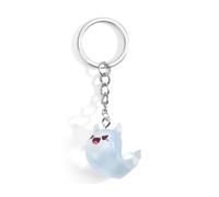 MUCOOS Cute Halloween Guardian Angel Keychain with a Glow-in-the-Dark Ghost Design, Lucky Charm for Teens and Adults, Gift for Women, Birthday Gifts & Thank You Gifts for Girlfriends