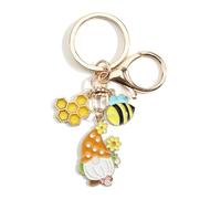 MUCOOS Dwarf Keychain, Cute and Dreamy, Keyring Birthday Gift for Daughters and Sons, A Symbol of Hard Work, Thank You Gift for Colleagues