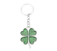 MUCOOS Four-Leaf Clover Keychain, Personalized Keychain,Gift That Symbolizes Good Luck,Keyrings and Keychains,Good Luck Gifts,Exam Gifts,Passed Driving Test Gifts,Thank You Teacher Gifts