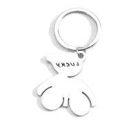 MUCOOS Good Luck Keyring,Lucky Bear Keychain,Symbol of Good Luck,Suitable for Friends, Classmates and Family Members,Good Luck Gifts for Exams,Good Luck in Your New Jo