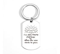 MUCOOS Keychain,Stainless Steel Keyrings &Keychains,Mother Daughter Gifts,Couple Gifts,Personalised Keychain,Boyfriend Gifts,Caring Gifts,Best Friend Keyring,Personalised Keyring,Keyrings for Women