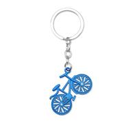 MUCOOS Novelty Keyrings,Bicycle Keychain, Funny Key Ring, Blue Bicycle Keychain, Gift for Friends, Friendship Gift, Thank You Gift for Women,Gift for Boyfriend