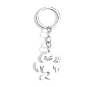 MUCOOS Pumpkin Head Devil Keyring, Funny Design, Halloween Keychain, Thank You Gift, Thoughtful Gift for Friends, Metal Keychain, Magic Pumpkin