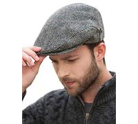 Mucros Weavers Irish Trinity Flat Cap for Men Newsboy Hat, Color 1, X-Large