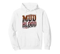Mud Blood Country Rural Outdoor Lifestyle Bold Identity Life Pullover Hoodie