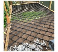Mud Control GrateDIY Gravel Patio Base & Trailer Support PermeablePavers for Driveway Garden & Parking Stabilization 10 x 29.5 Feet