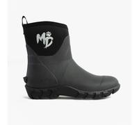 Mud Dogs Men's Rutland Short Pull On Ankle Wellington Boots in Black | Size: 8 Mud Dogs Black 8