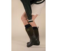 Rutland Mid Neoprene Wellington Boots Mud Dogs Dark Olive 7