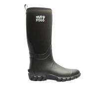 Rutland Tall Neoprene Wellington Boots Mud Dogs Black 9