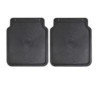 Mud Flap 2PC Mud Flaps Caravan Trailer 23x20cm Splash Guard Flap Plastic Black Motorhome Universal RV Mudguards Part Mudflaps Splashproof