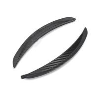Mud Flap Carbon Fiber Rubber Car Wheel Eyebrow Universal Protector Trim Fender Flare Extension Arches For Cars Splash Fender(33cm)