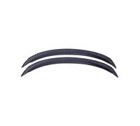 Mud Flap For Cars Mud Flap Guards Splash Carbon Fiber Rubber Car Wheel Eyebrow Universal Protector Trim Fender Extension Arches Mud Flap Splash Guard(33cm)