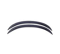 Mud Flap For Cars Mud Flap Guards Splash Carbon Fiber Rubber Car Wheel Eyebrow Universal Protector Trim Fender Extension Arches Mud Flap Splash Guard(44cm)