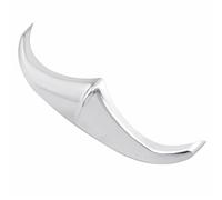 Mud Flap For Street For Glides For FLHRSE For FLHRS For Road For King For Road For Glides For FLHTCSE Motorcycle Metal Buckle Chrome Front Fender Trim Case Fender(S-Front)