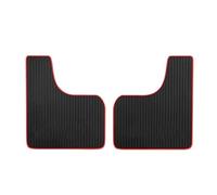 Mud Flap Guard Front Rear Wheels Mud Flaps Splash Fender Guards Universal Mudguard Auto Accessories For Car SUV Off-road Truck Splash Guards(2pcs Red)