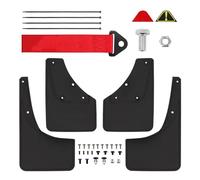 Mud Flap Guards Mudflaps For Suzuki For Jimny For Sierra For JB64 For JB74 2019-2023 Mud Flaps With Tow Strap Splash Guard Fender Mudguard(4 x With Tow Strap)
