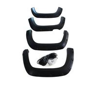 Mud Flap Guards Mudflaps For Vw For Amarok 2009 2010 2011 2012 2013 2014 2015 2016 2017 2018 Double Cabin 9Inch Fender Car Mudguard(Matte black)