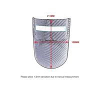 Mud Flap Motorcycle Front Fender Rear Extender Extension Carbon Look For NC750X NC700S NC700X NC750S 2014-2022 2023(3)